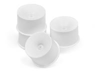 HPI 116024 - Q32 D8T TESSMANN DISH WHEEL SET (WHITE/22X14/4PCS)